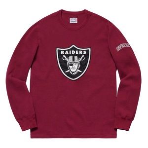 supreme raiders sweater